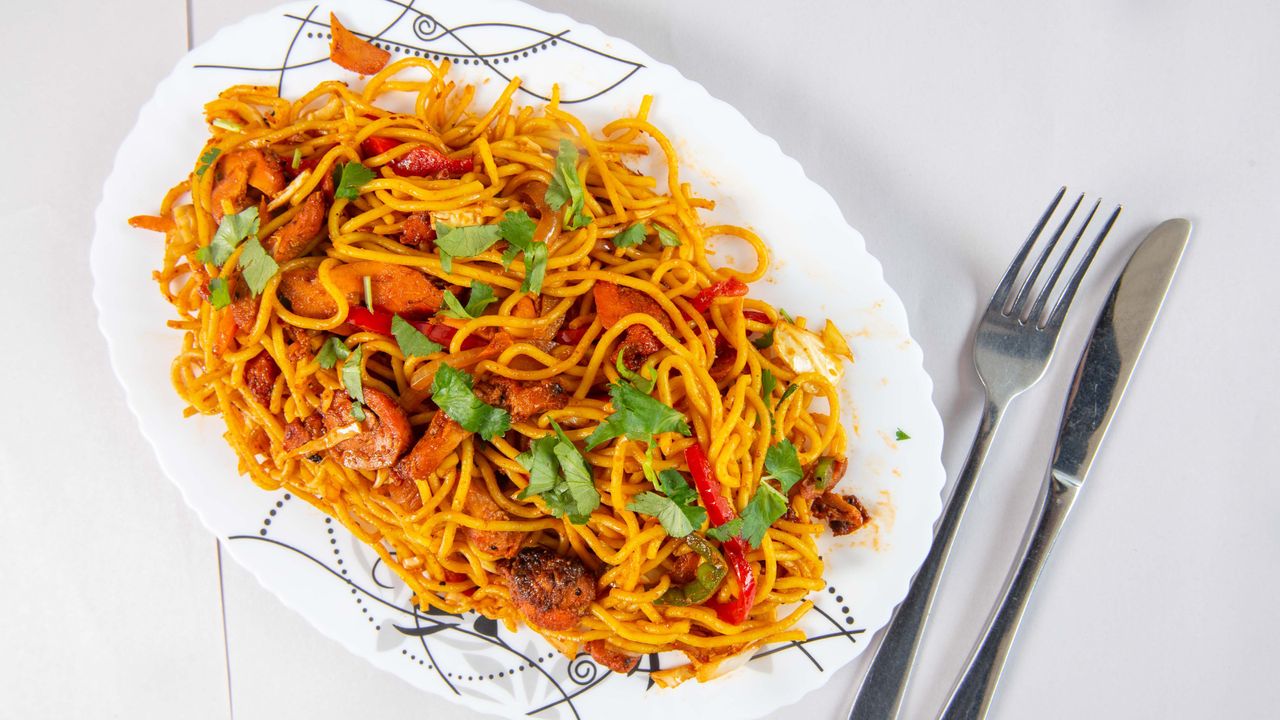 Chicken Tikka Masala Noodles