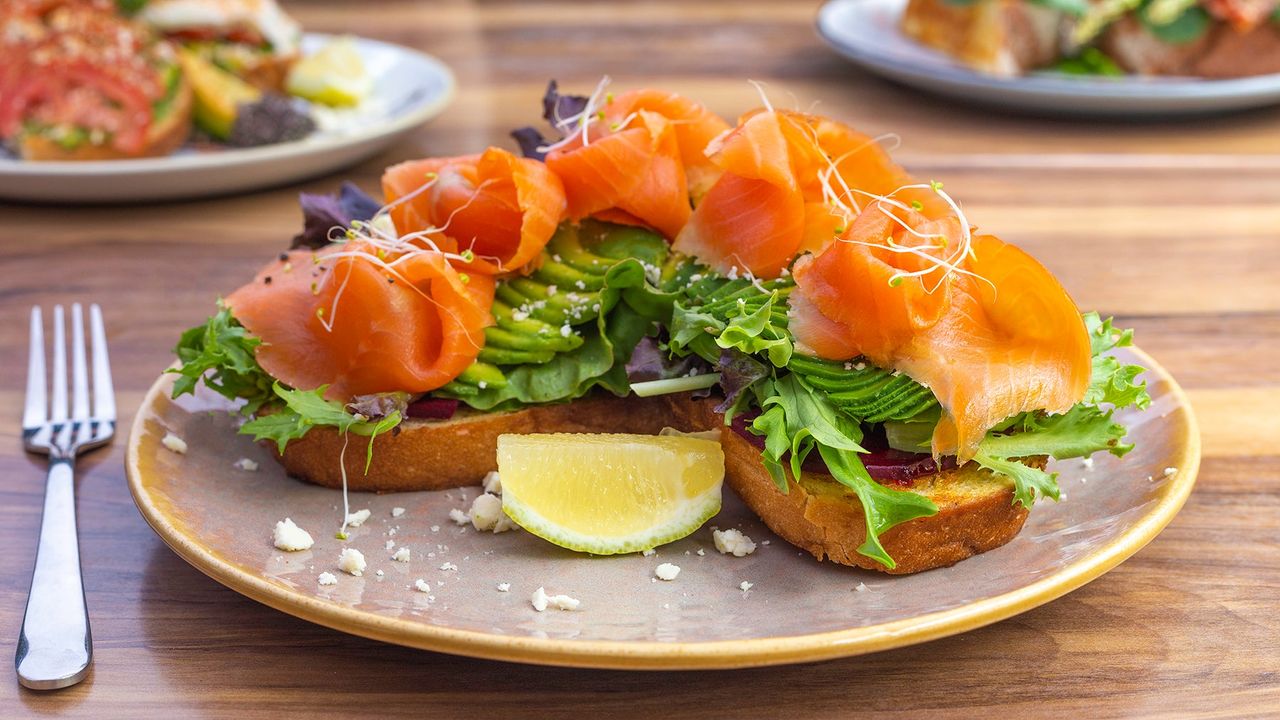 Smoked Salmon and Avocado