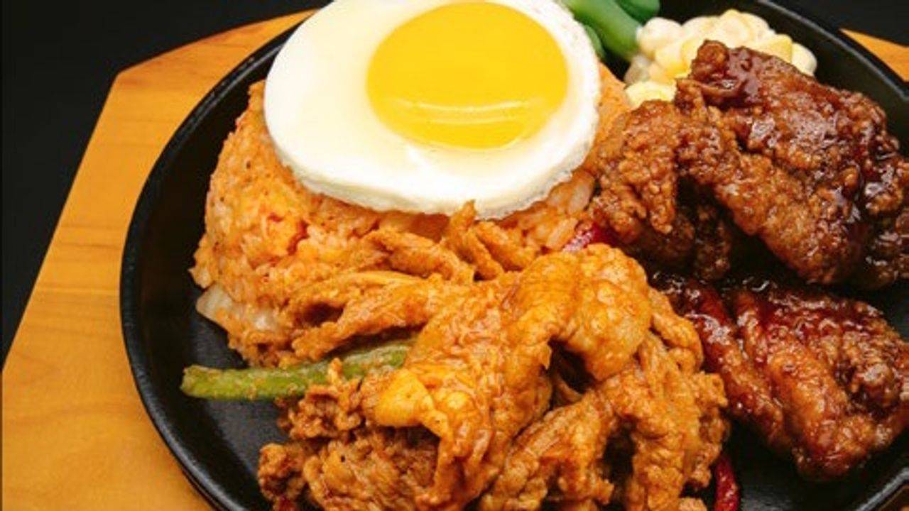 Lunch - Spicy Pork Bulgogi Hot Sizzling Plate