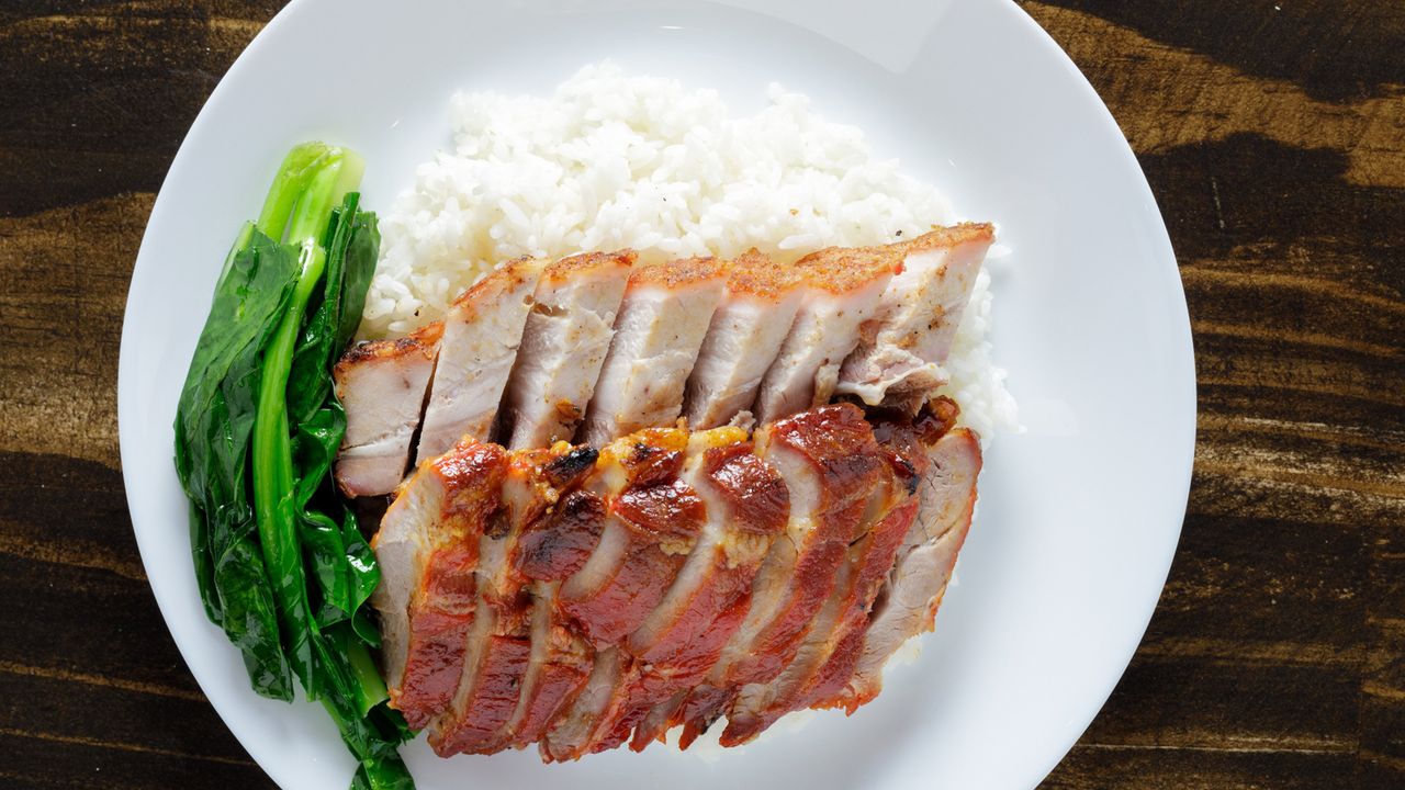 Roast Pork & BBQ Pork with Rice