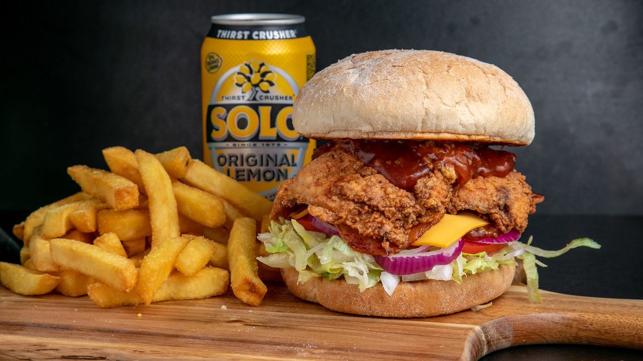 Chicken Parmagianna Burger