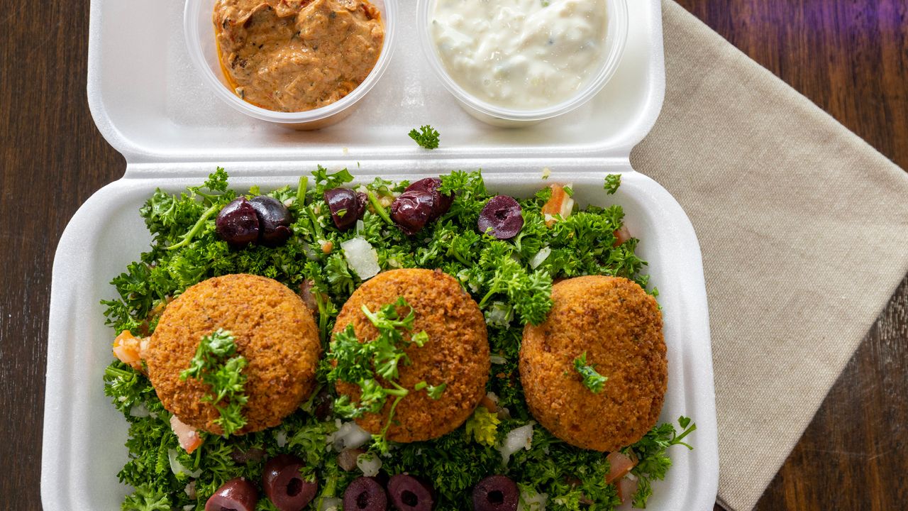 Falafal & Salads Large