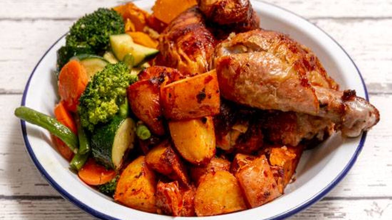1/2 chicken dinner