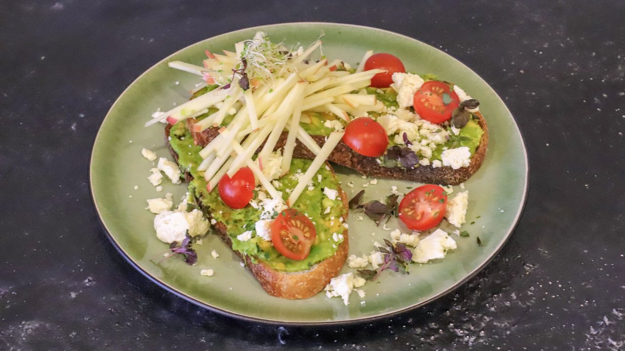 Smashed Avocado and Feta