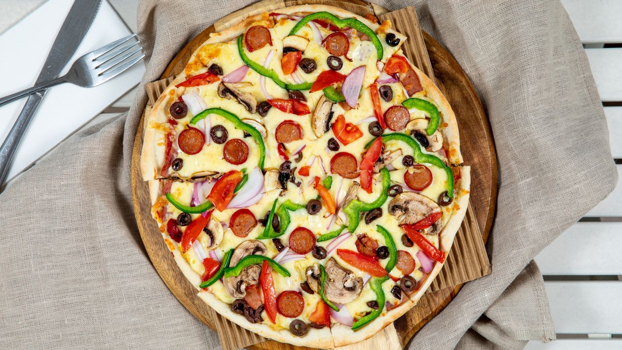 Mediterranean Paradise Pizza