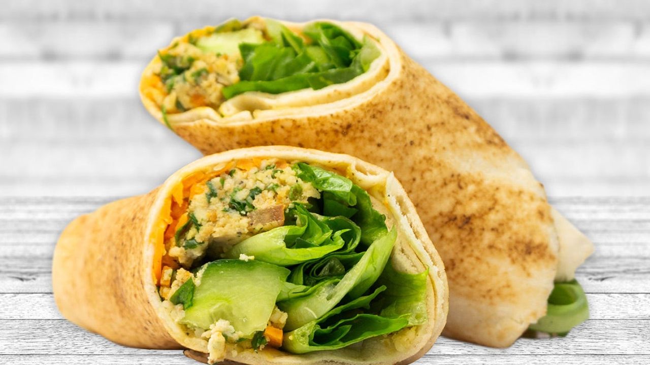 Vegan Falafel & Hommus Wrap