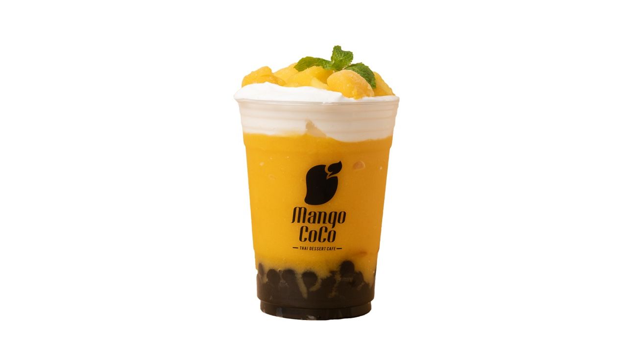 Mango Creamy Cheese with Pearl