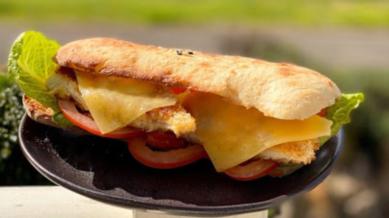 Chicken Schnitzel Roll