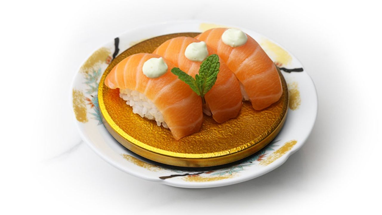 Wasabi Mayo Salmon Nigiri