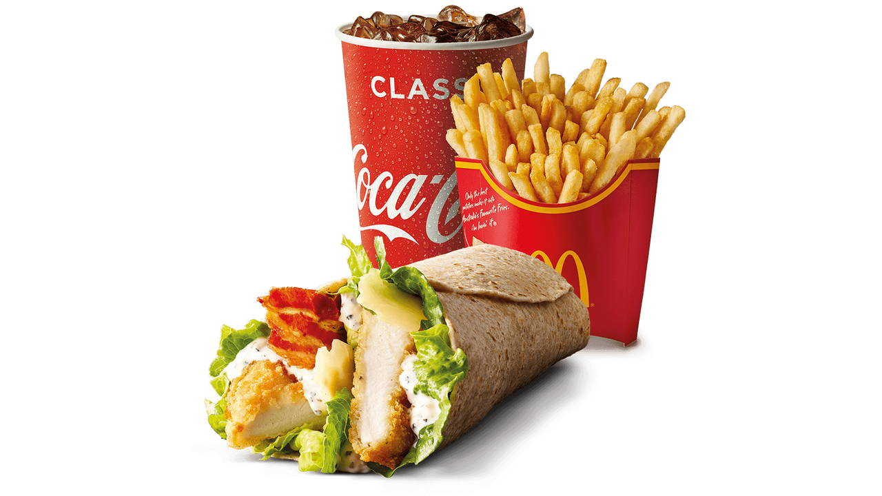 Crispy Chicken Caesar McWrap