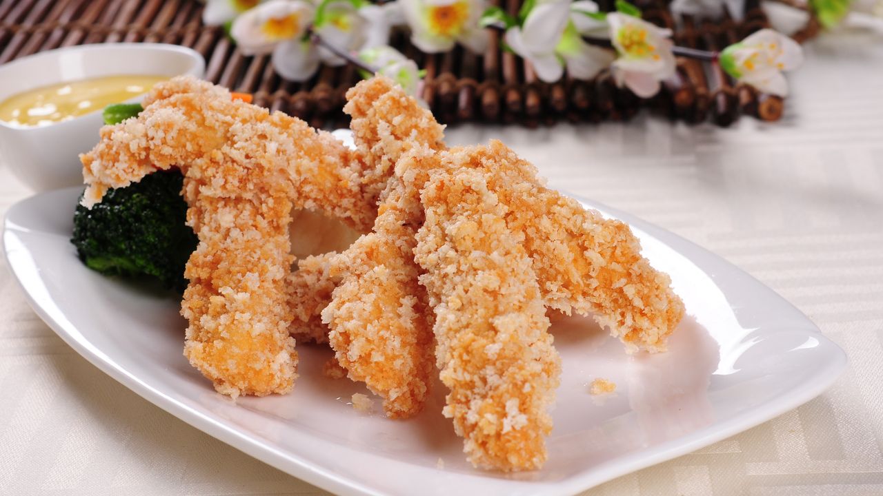 Salted Eggyolk Chicken Spare Ribs