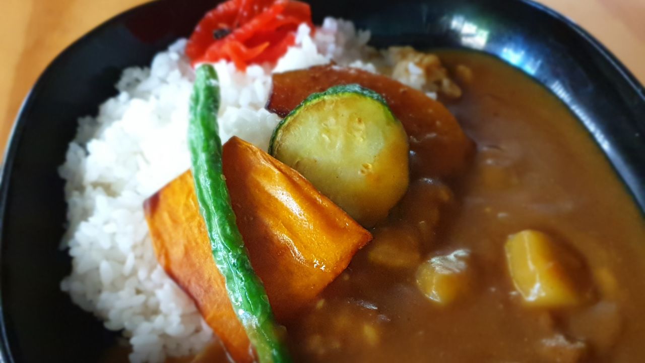 Vegetable Curry Rice