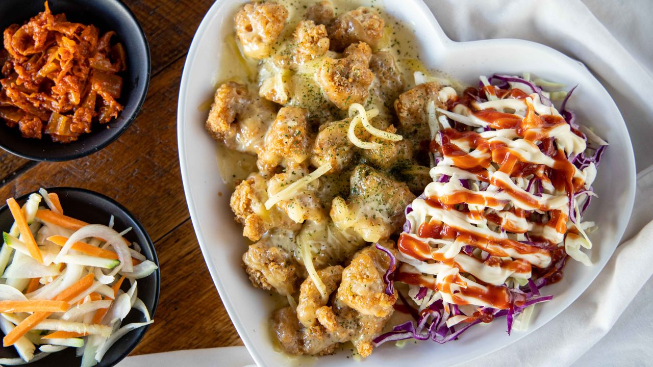 Melting Cheese Fried Chicken
