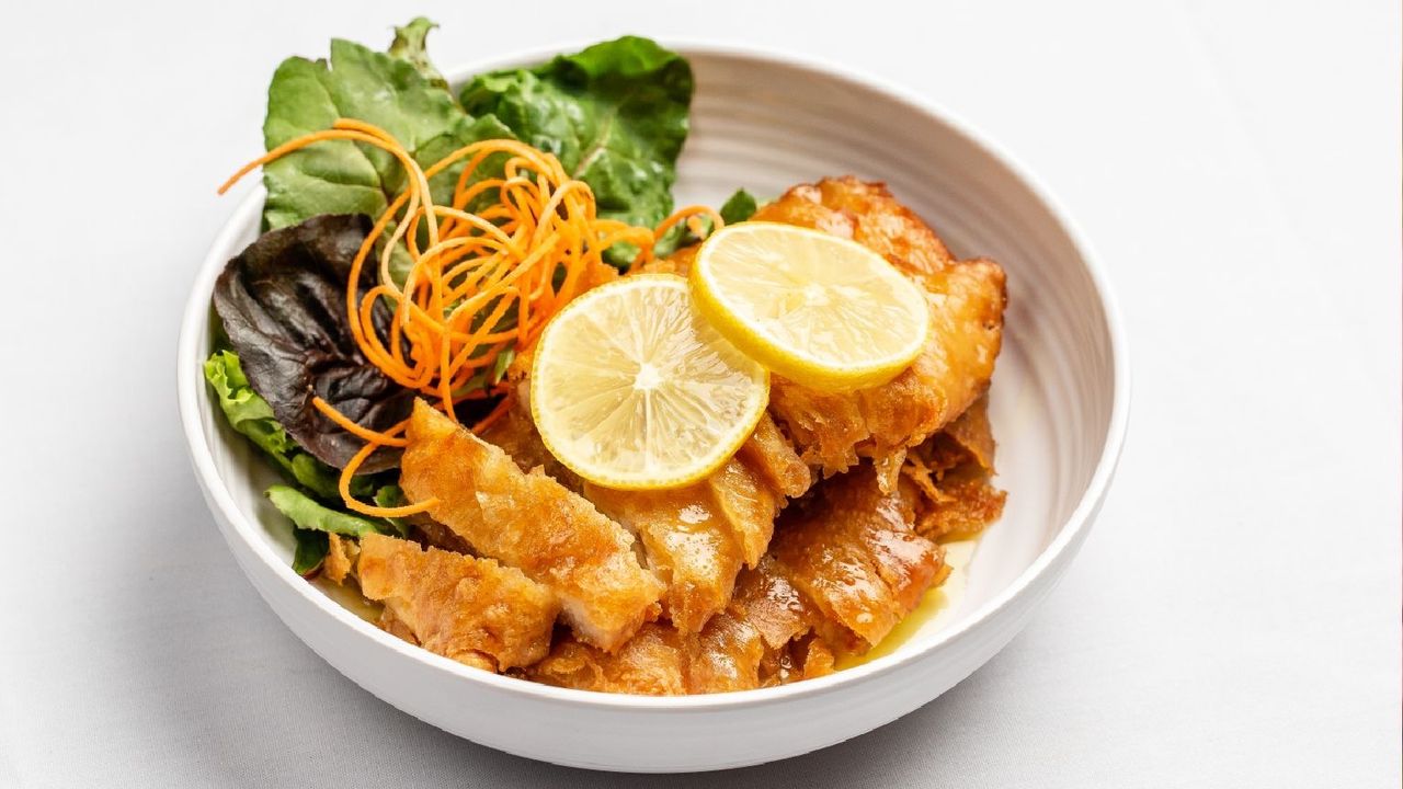 Lemon Chicken in Batter