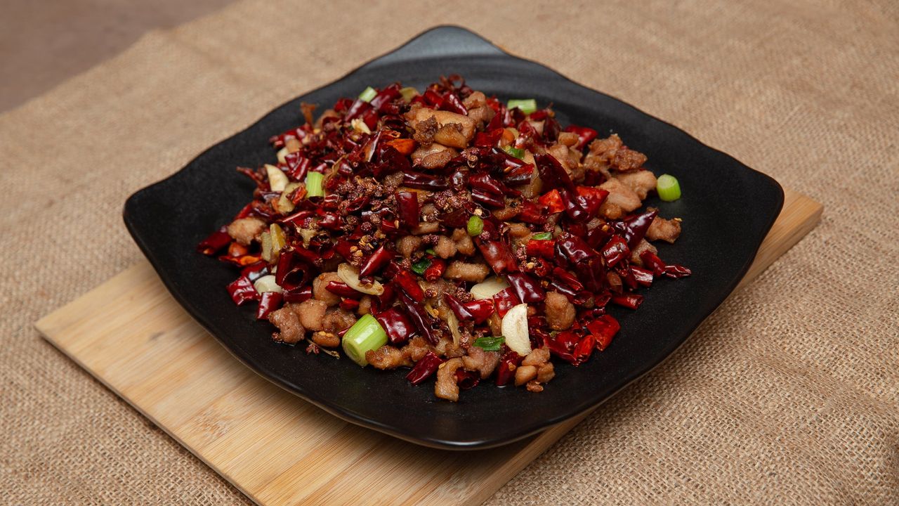 Braised Chicken with Chilli