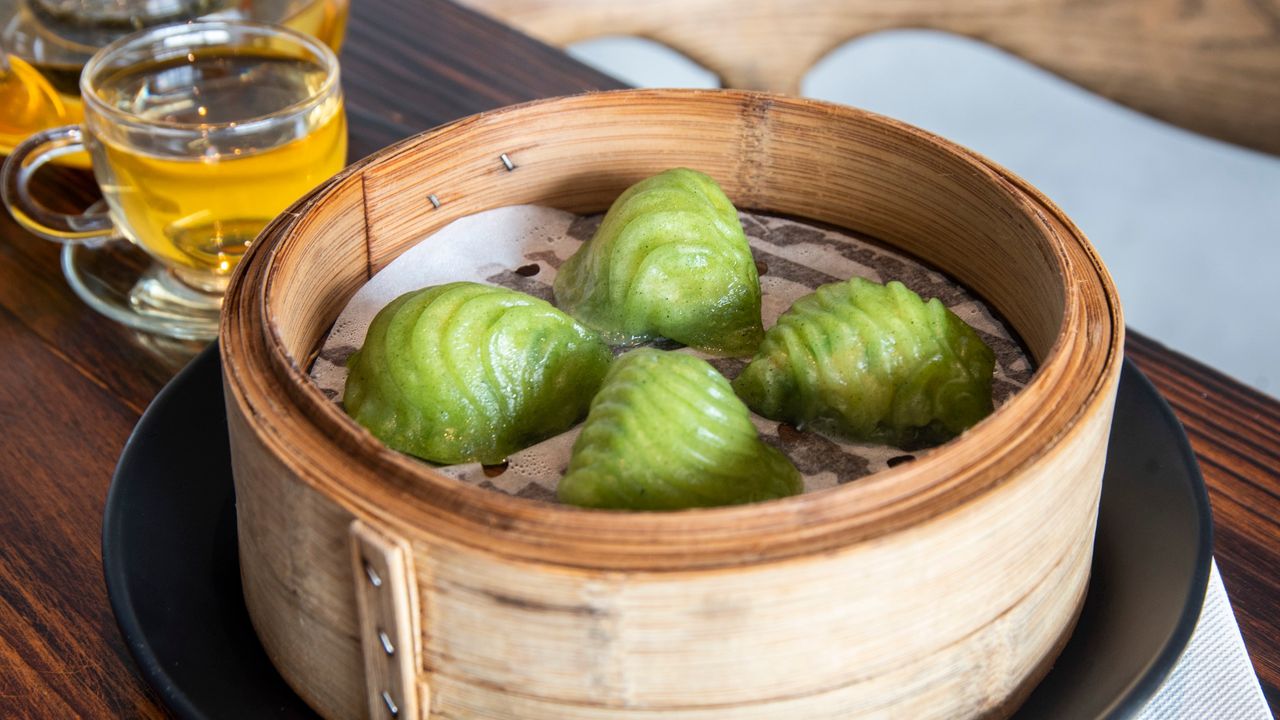 Chives Seafood Dumpling (4pcs)