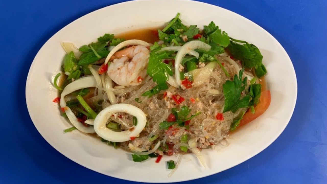 Glass noodles salad ยำวุ้นเส้น