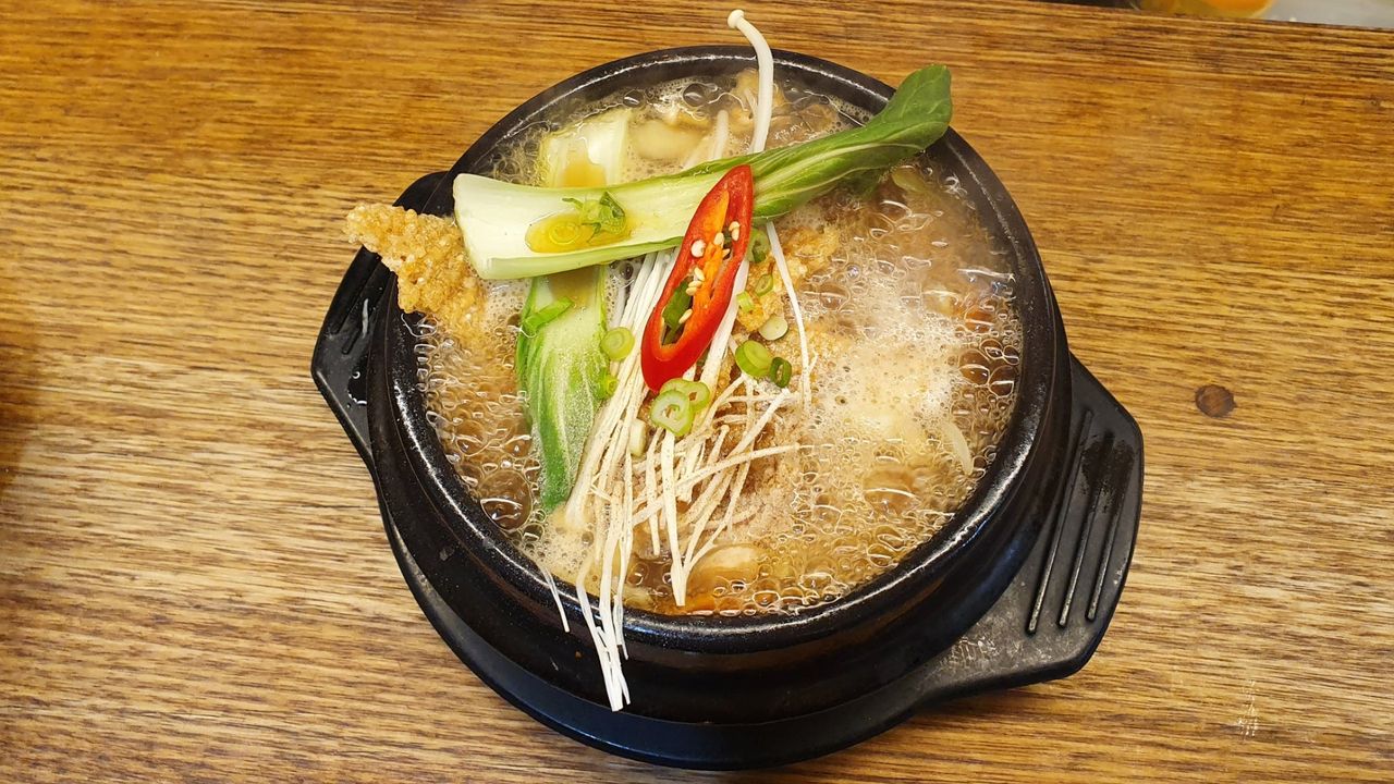 Seafoods Crispy Rice Soup