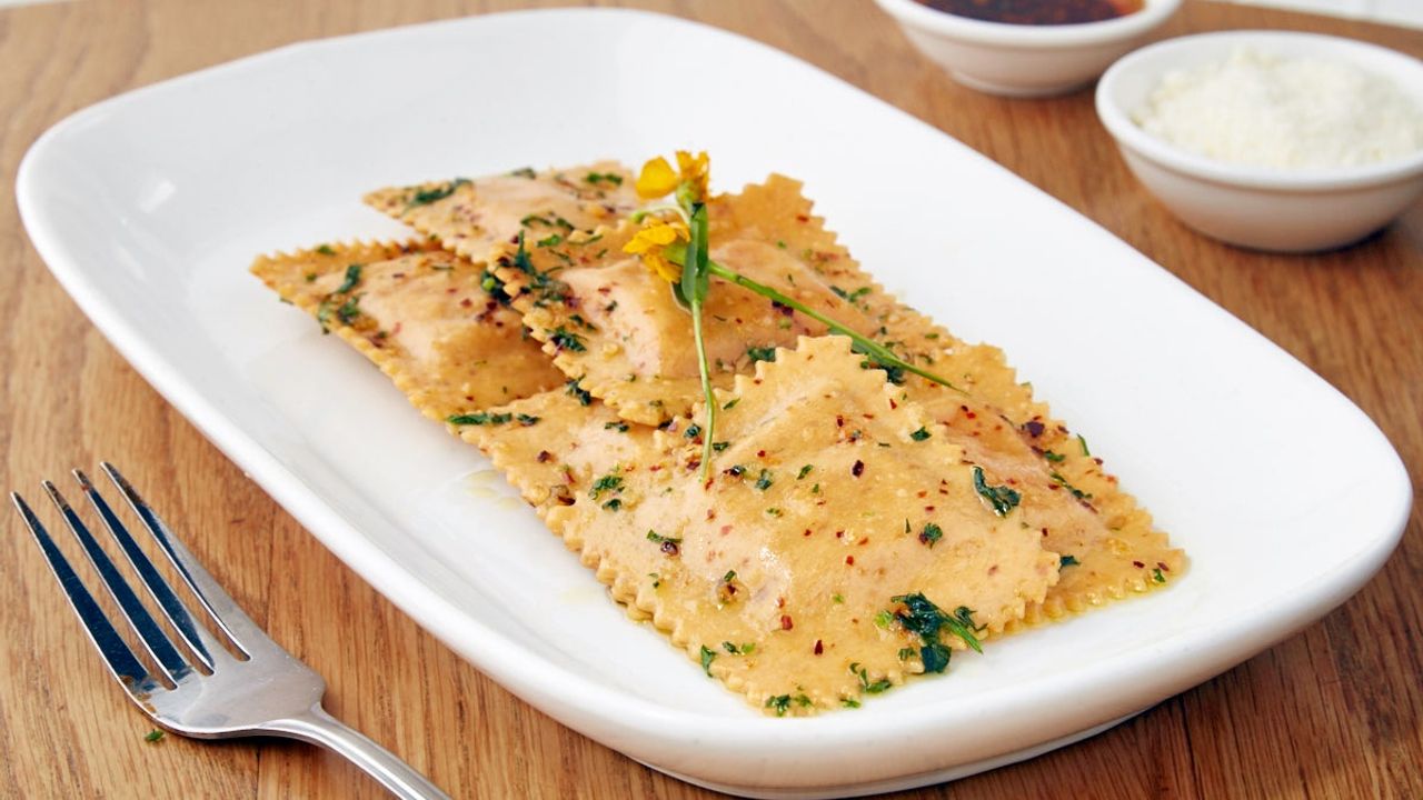 Chilli Crab & Mascarpone Ravioloni