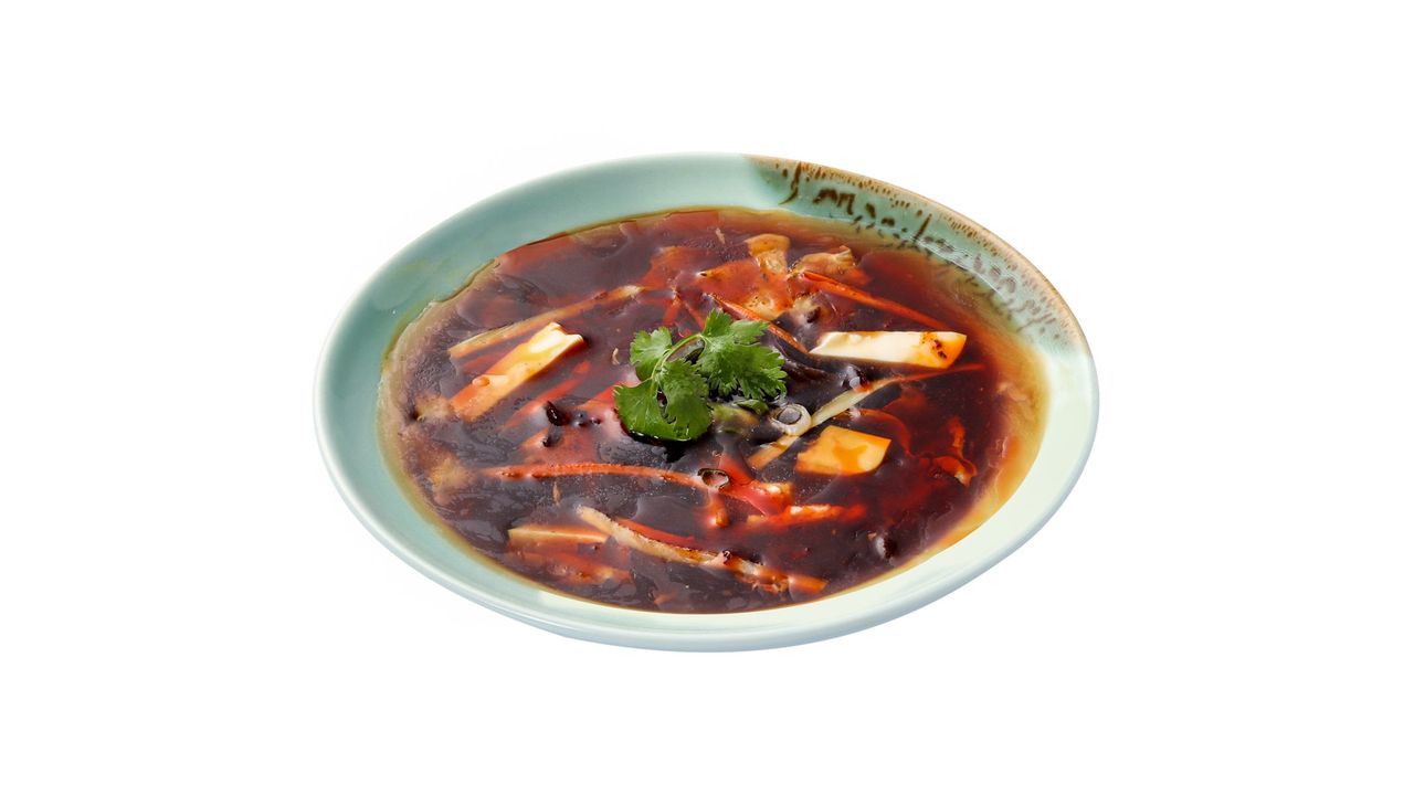Hot and Sour Soup with Shredded Pork