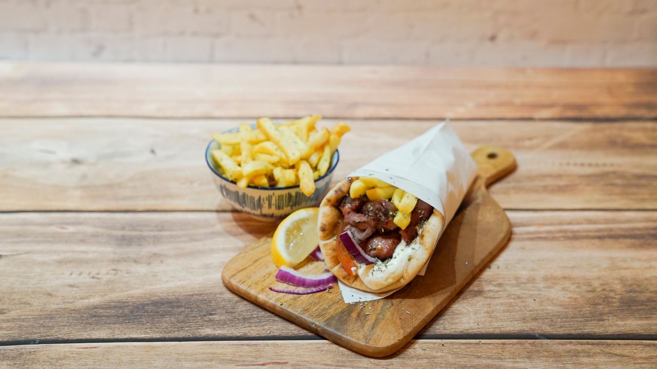 Pita Pork Souvlaki