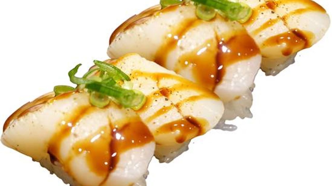 Aburi Scallop Nigiri