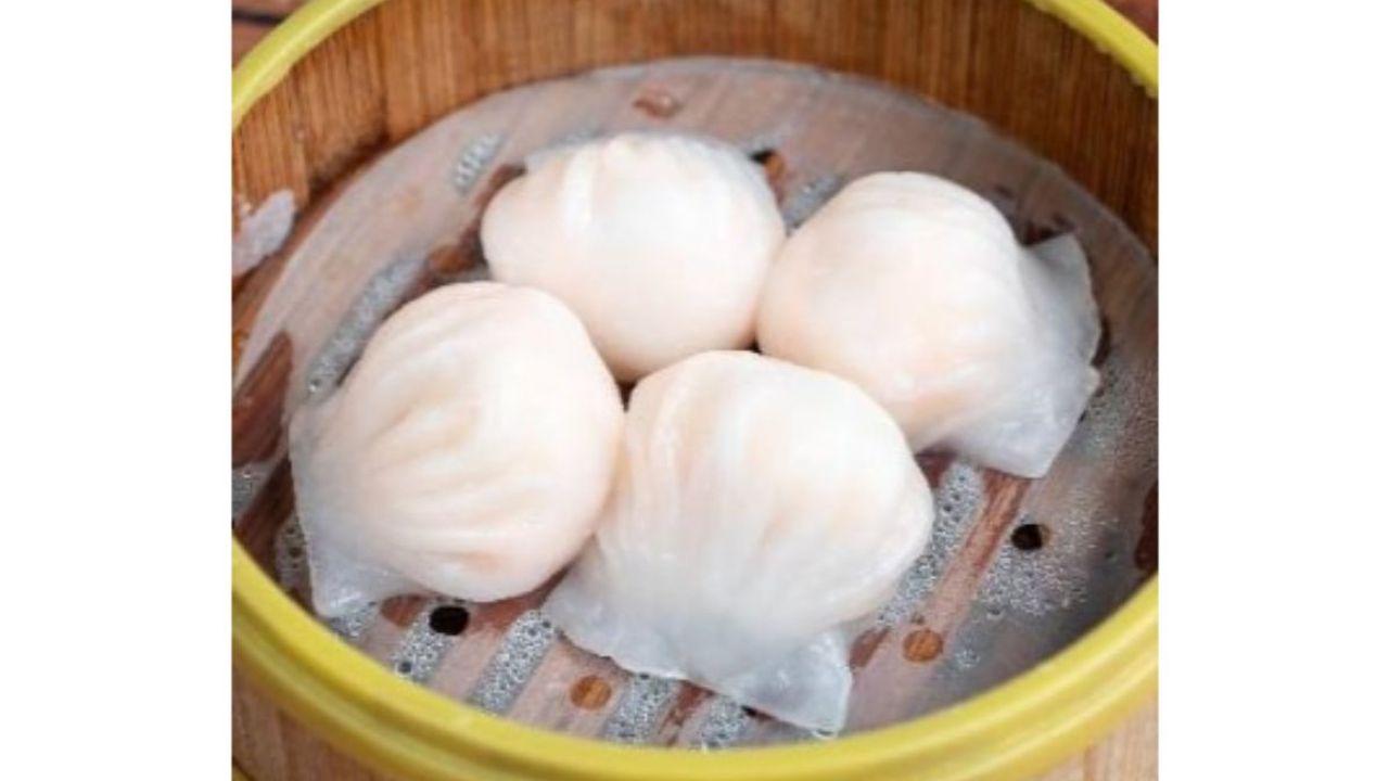Steamed Har Gow Prawn Dumplings (4 Pcs)