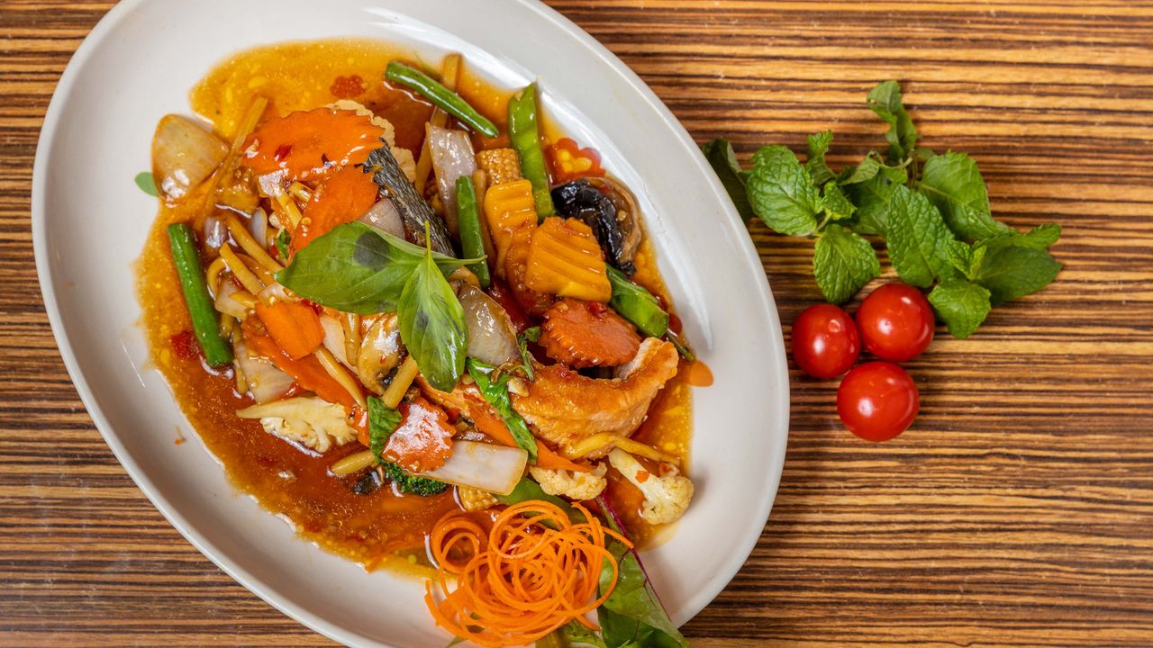 Chili & Basil Salmon