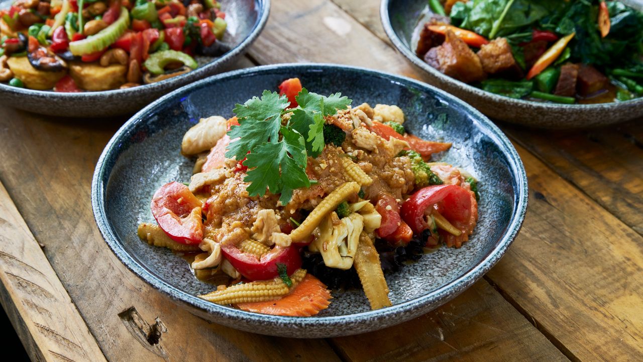Satay Sauce Stir Fry
