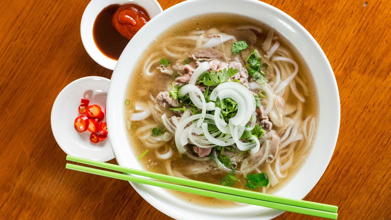 Beef Rice Noodle Soup