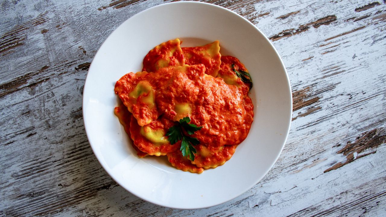 Ravioli Spinach & Ricotta Napoli