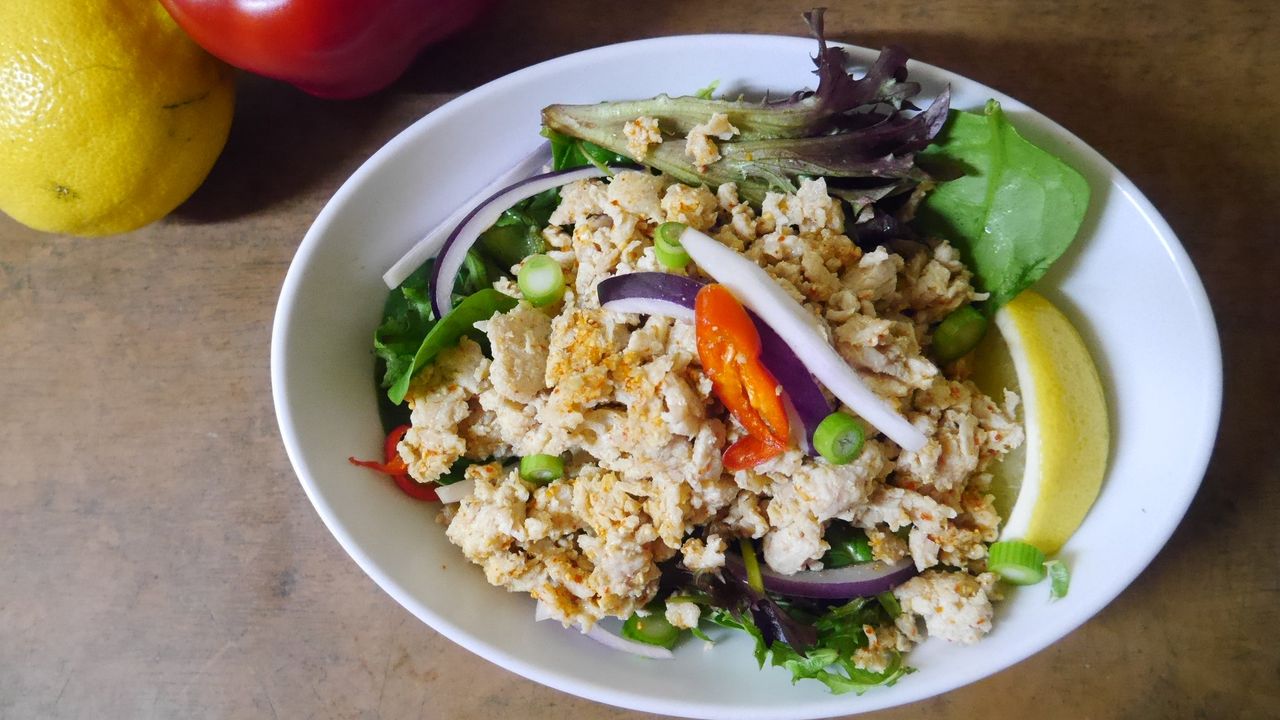 Chicken minced salad