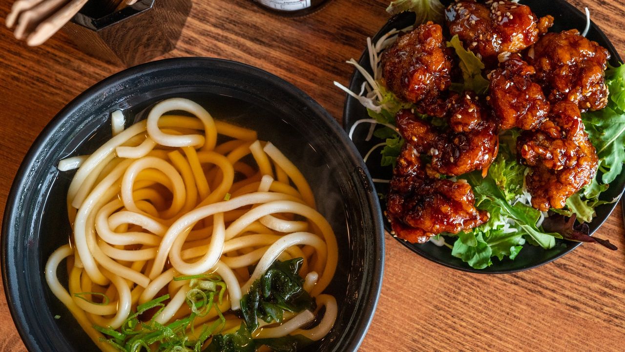 Teriyaki Chicken Udon