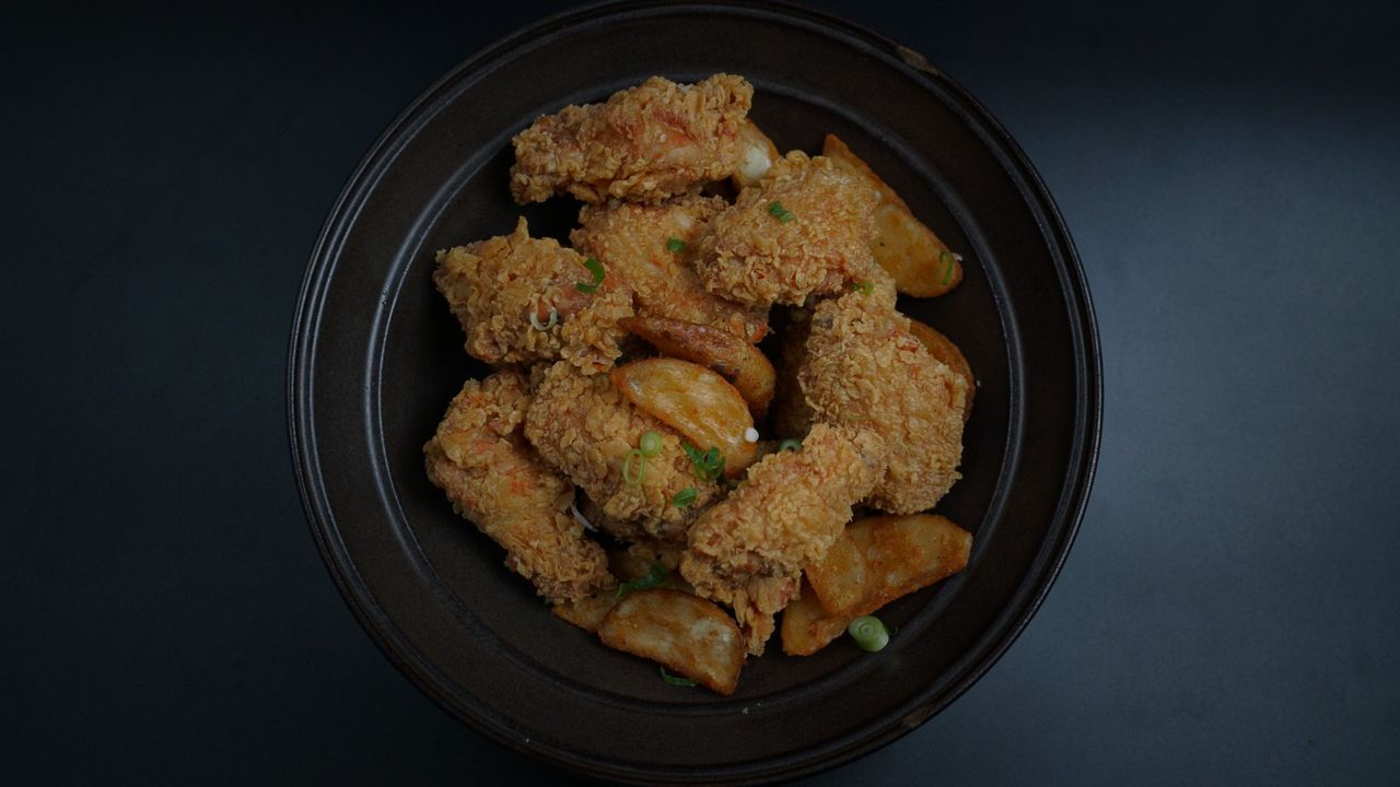 Plain Crispy Fried Chicken Wings