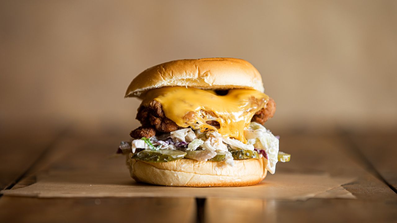 Fried Chicken burger