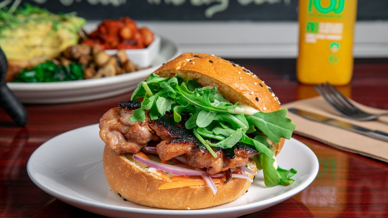 Honey Soy chicken Burger