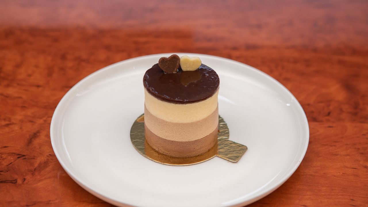 Triple Chocolate Bavarois