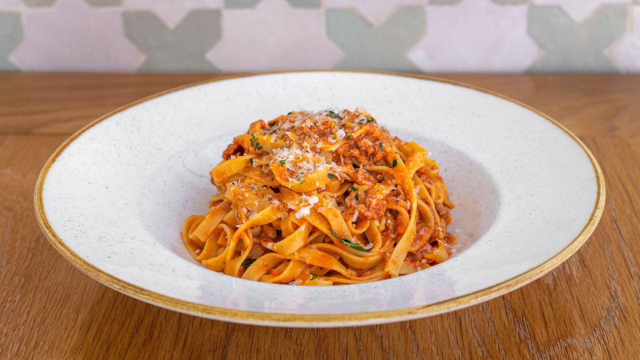 Tagliatelle Con Ragu Alla Bolognese