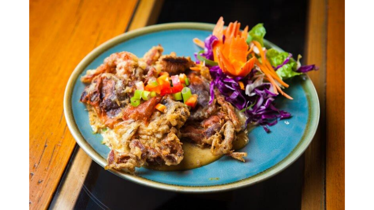 Soft Shell Crab with Yellow Curry