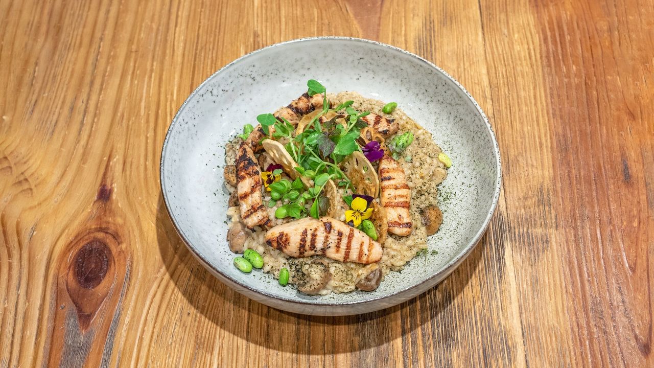 Chicken Mushroom Risotto