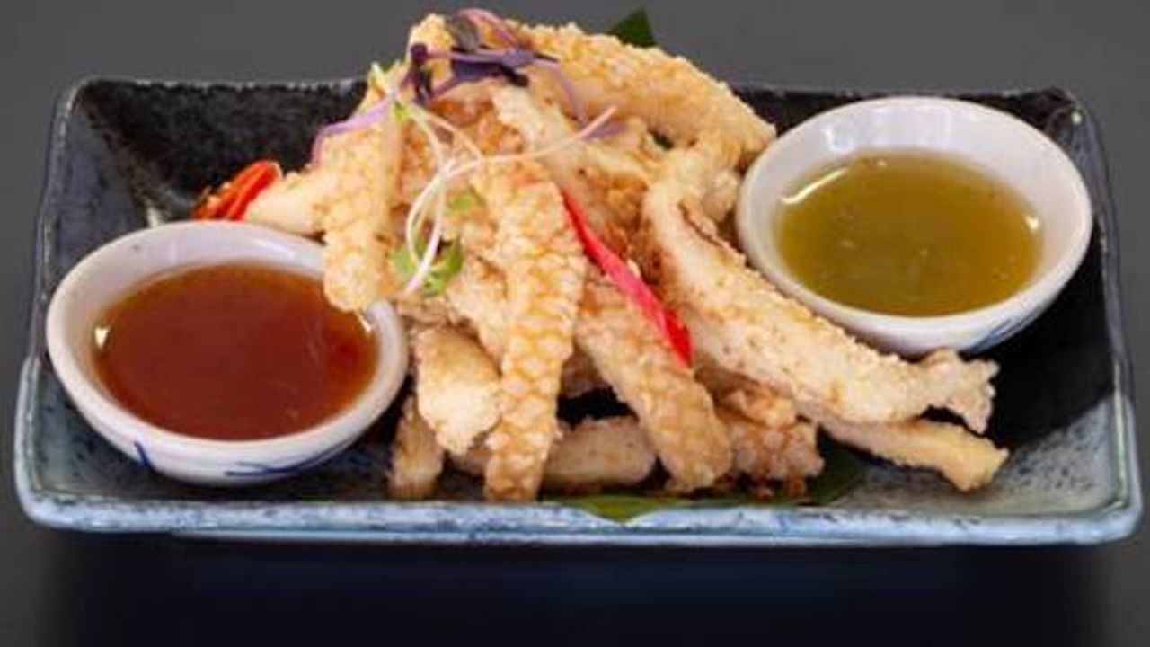 Flash Fried Squid