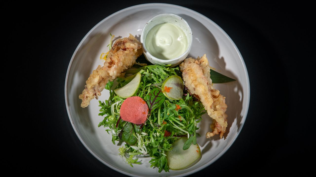 Soft Shell Crab Salad