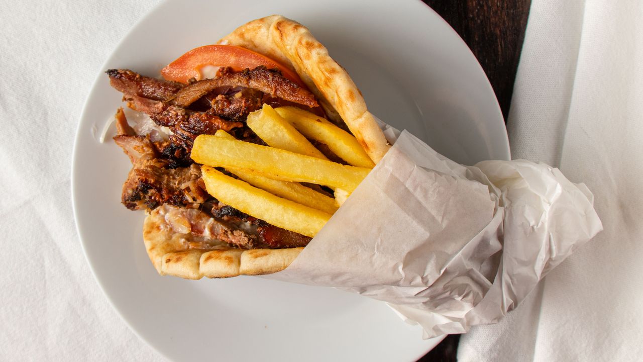 Pita Pork Souvlaki (Standard)