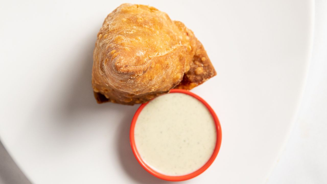 1. Vegetable Samosa