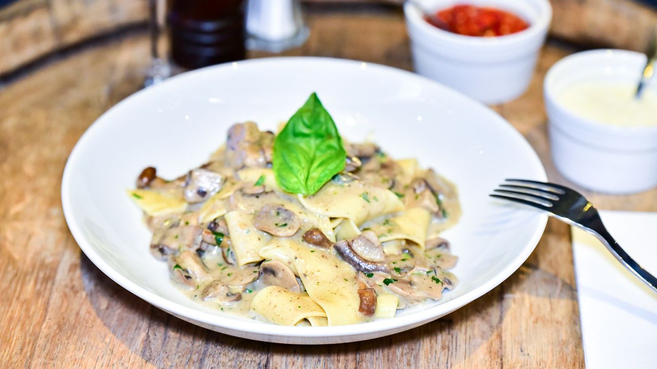 Pappardelle Funghi E Tartufo