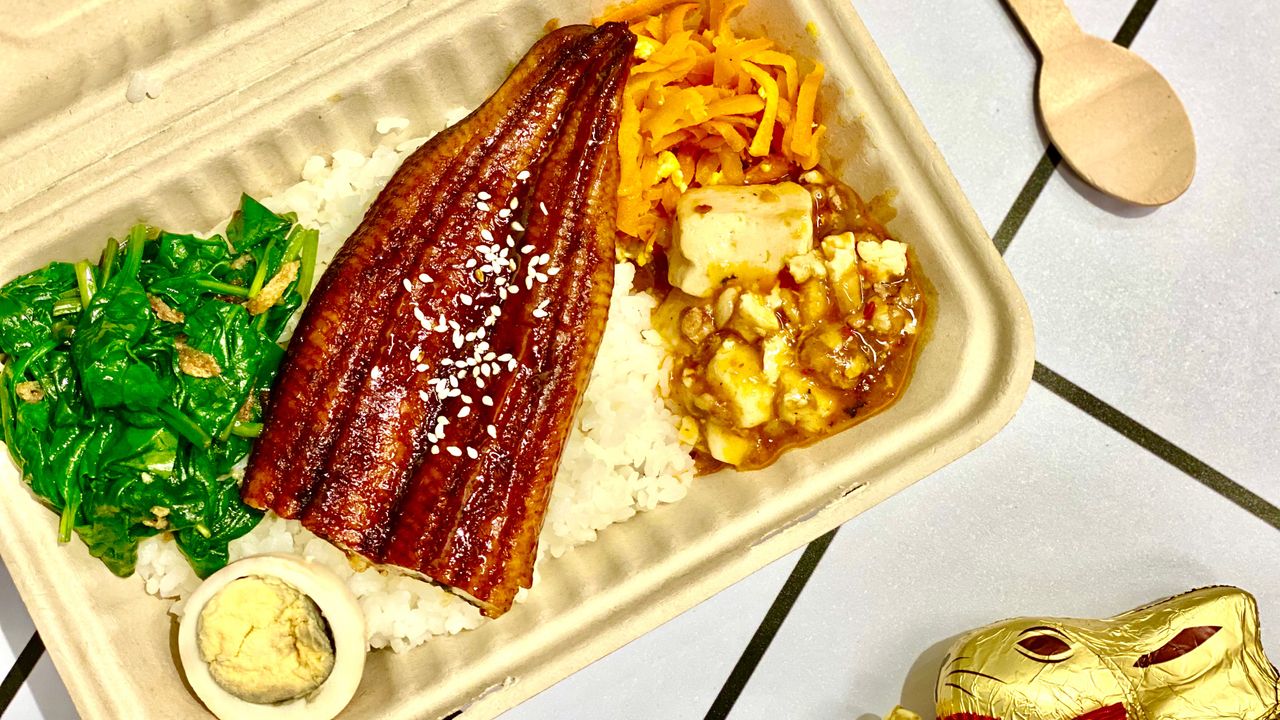 Japanese Grill Eel Bento