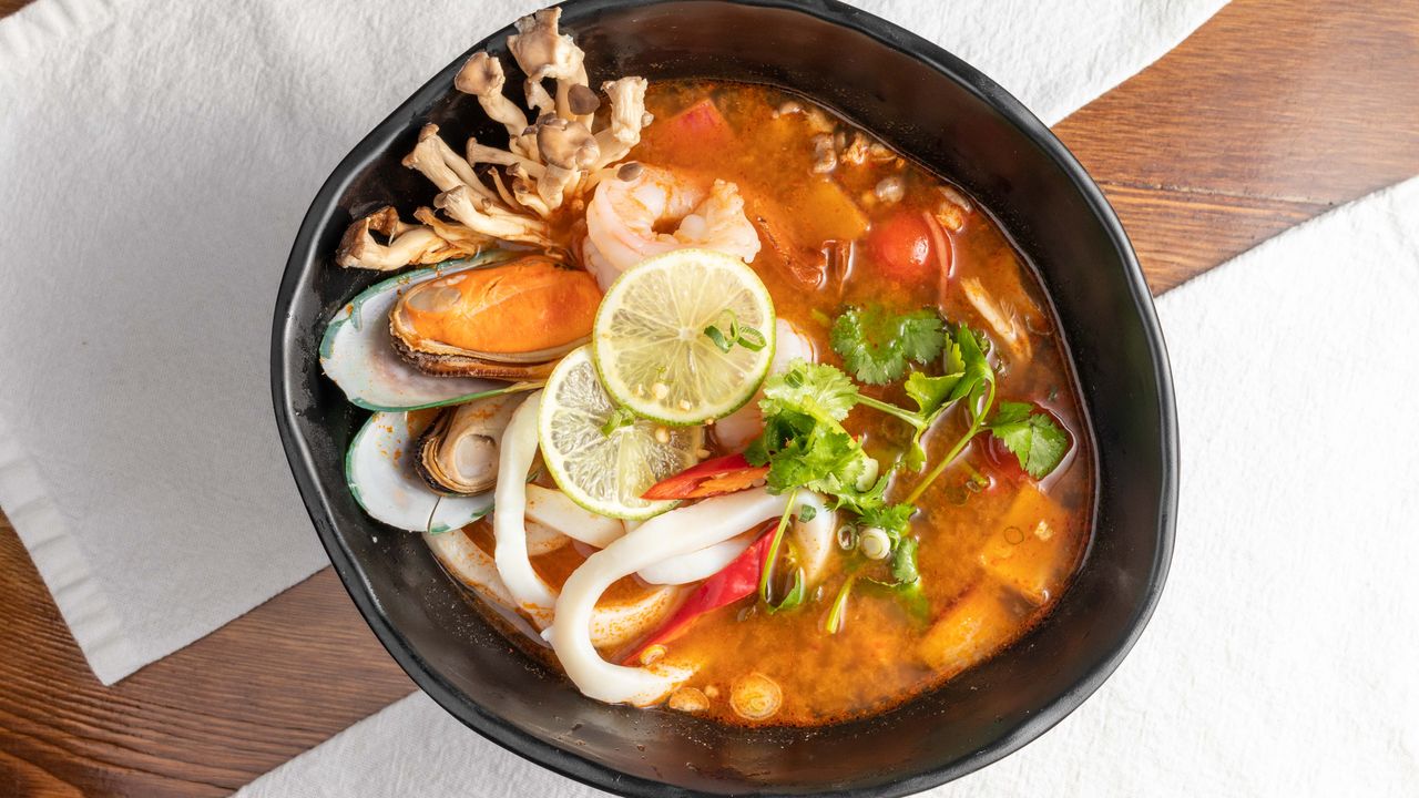 Tom Yum King Prawn Spicy Sour Soup