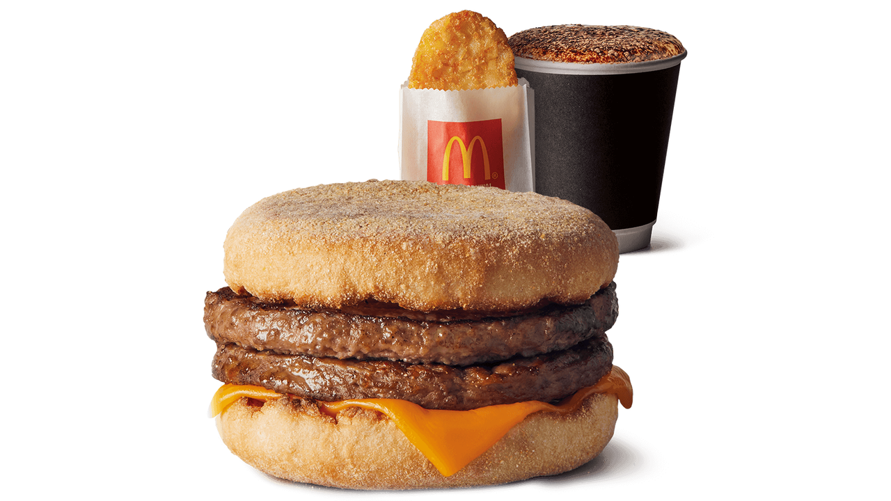 Double Sausage McMuffin Meal