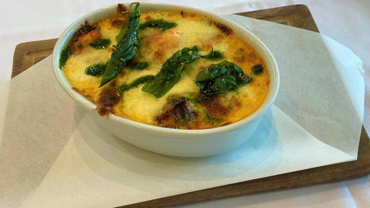 Spinach and Gnocchi Al Forno