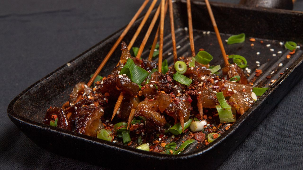 Grilled Beef Tendon / 烤牛蹄筋